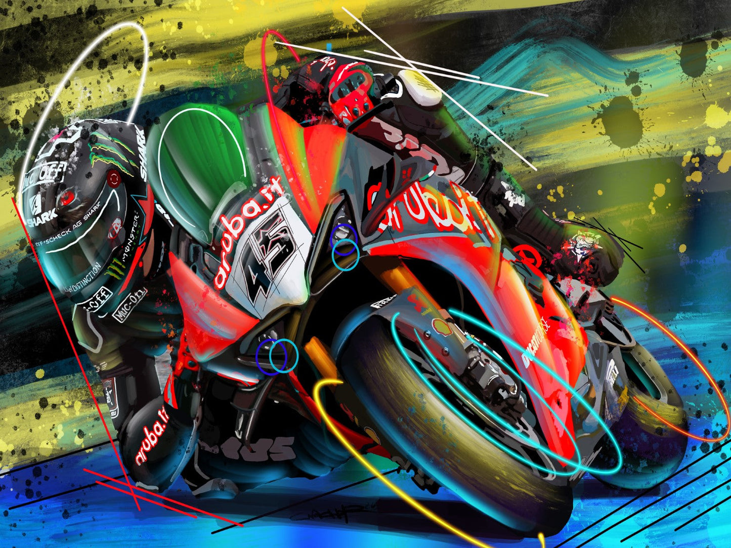 Scott Redding 45 Canvas Print