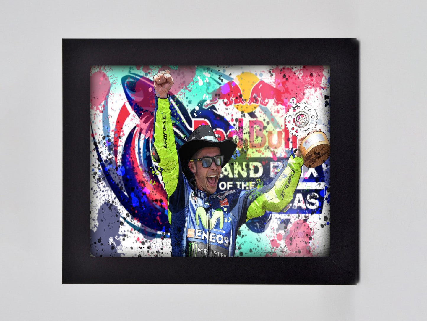 rossi Celebrating 46 Framed Print