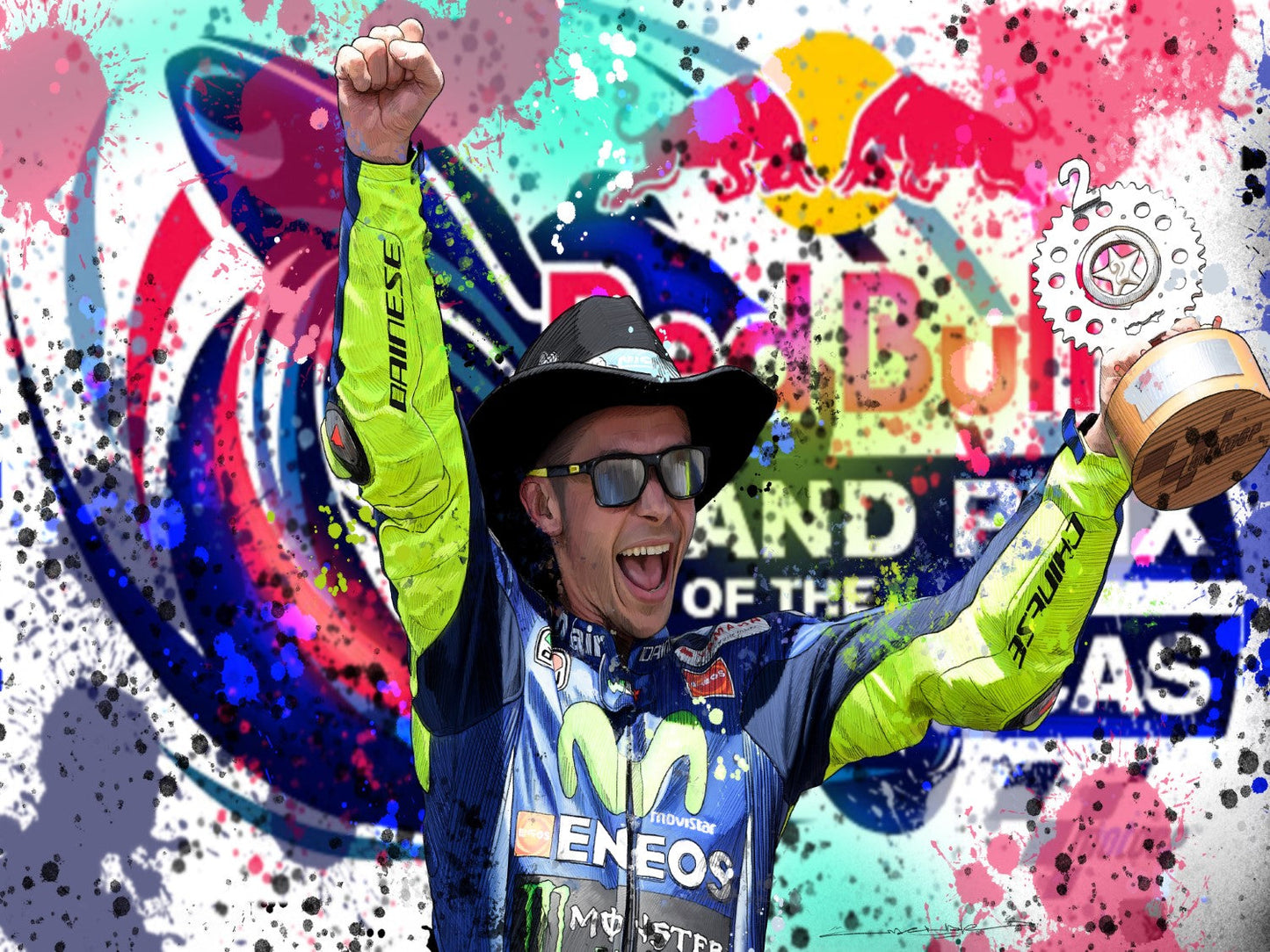 rossi Celebrating 46 Framed Print