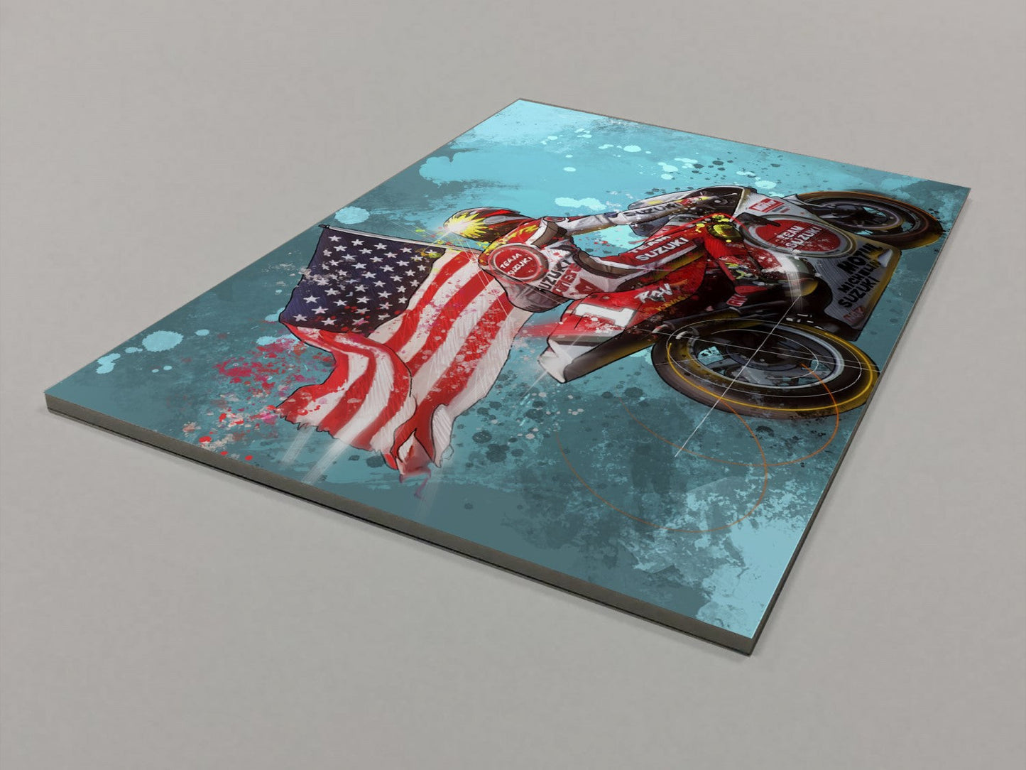 Swantz 1 Foamex Print