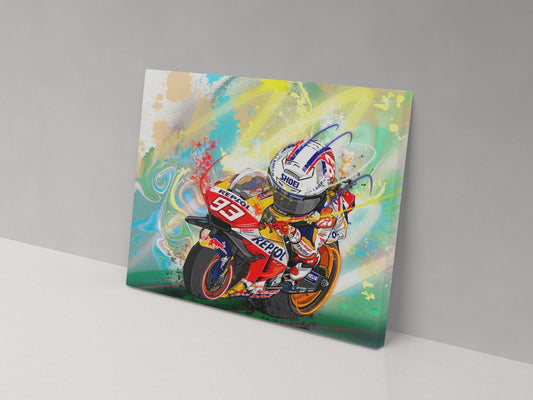 Marquez 93 Canvas Print