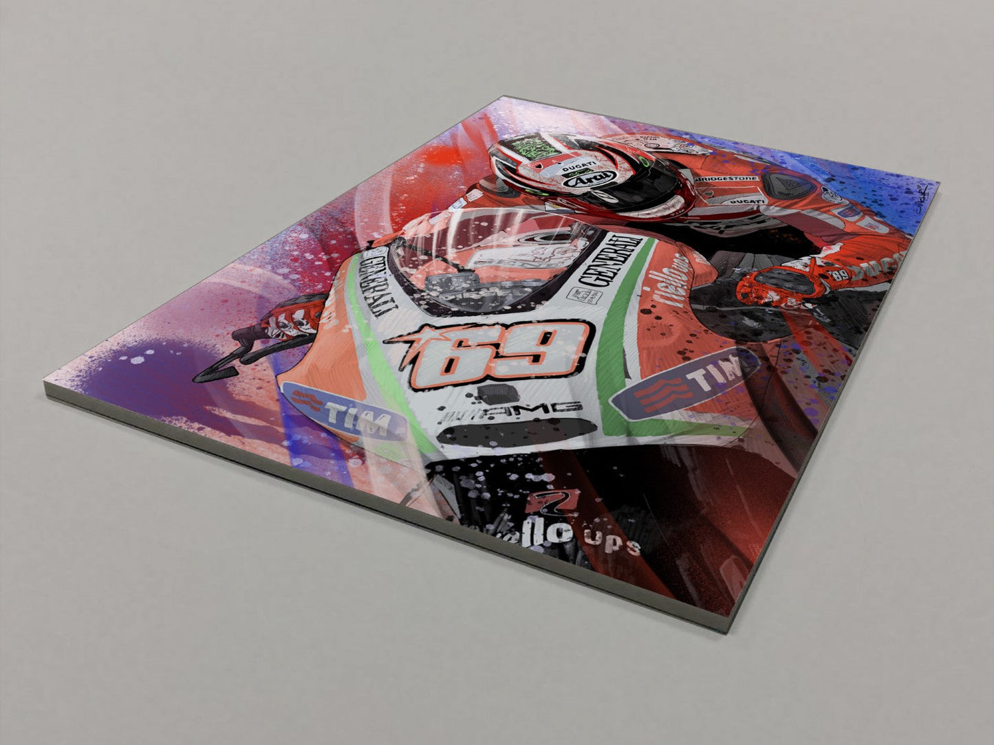 Hayden 69 Foamex Print