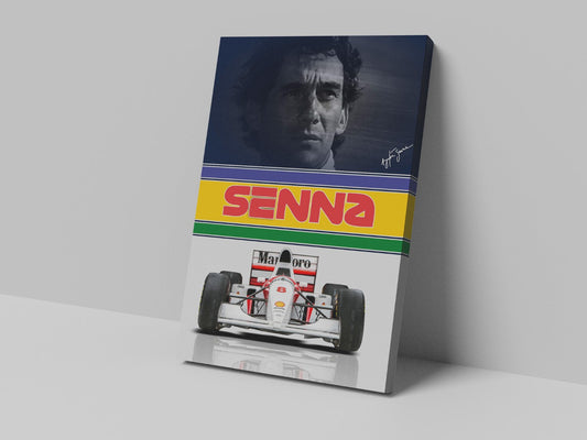 Senna Poster Canvas Print