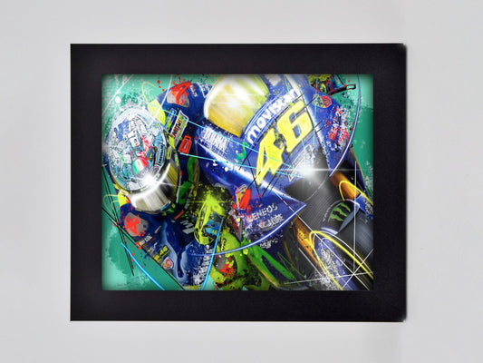 Rossi At his Best Framed Print