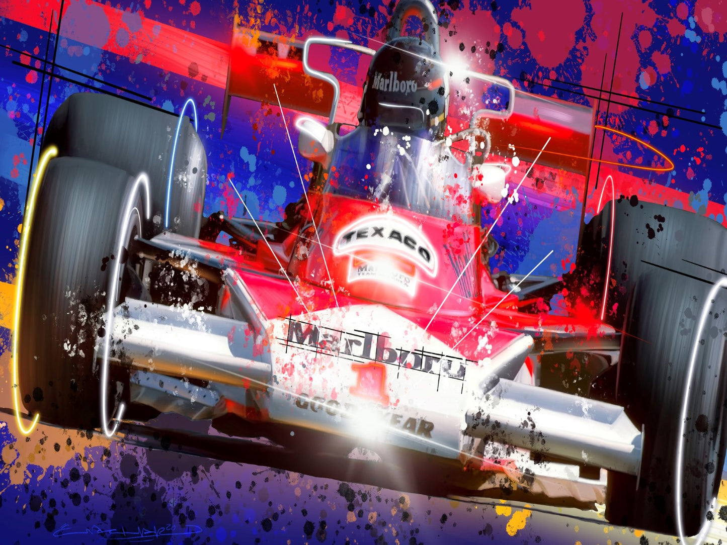 James Hunt Canvas Print