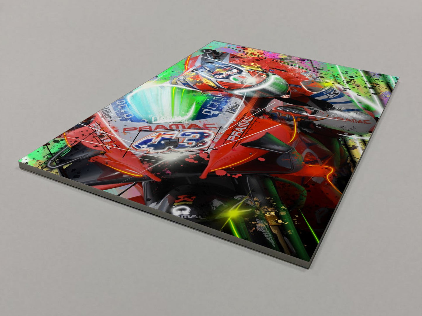 Jack millar 43 Foamex Print