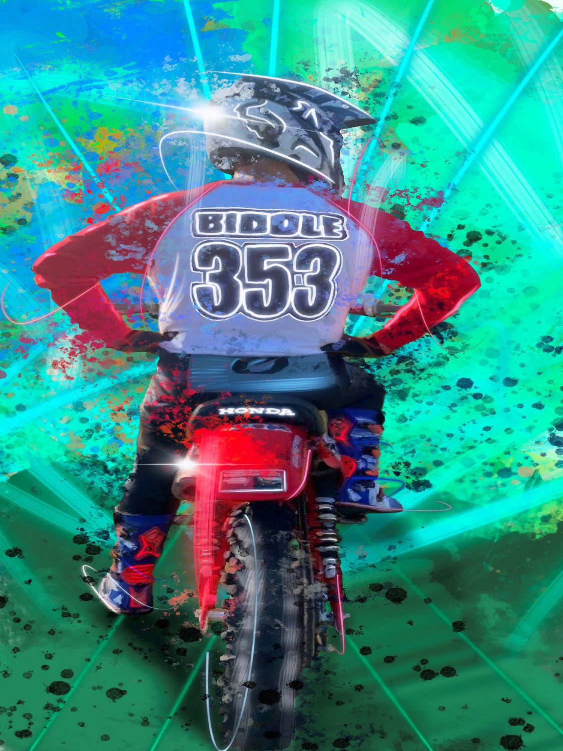 Biddle Canvas Print