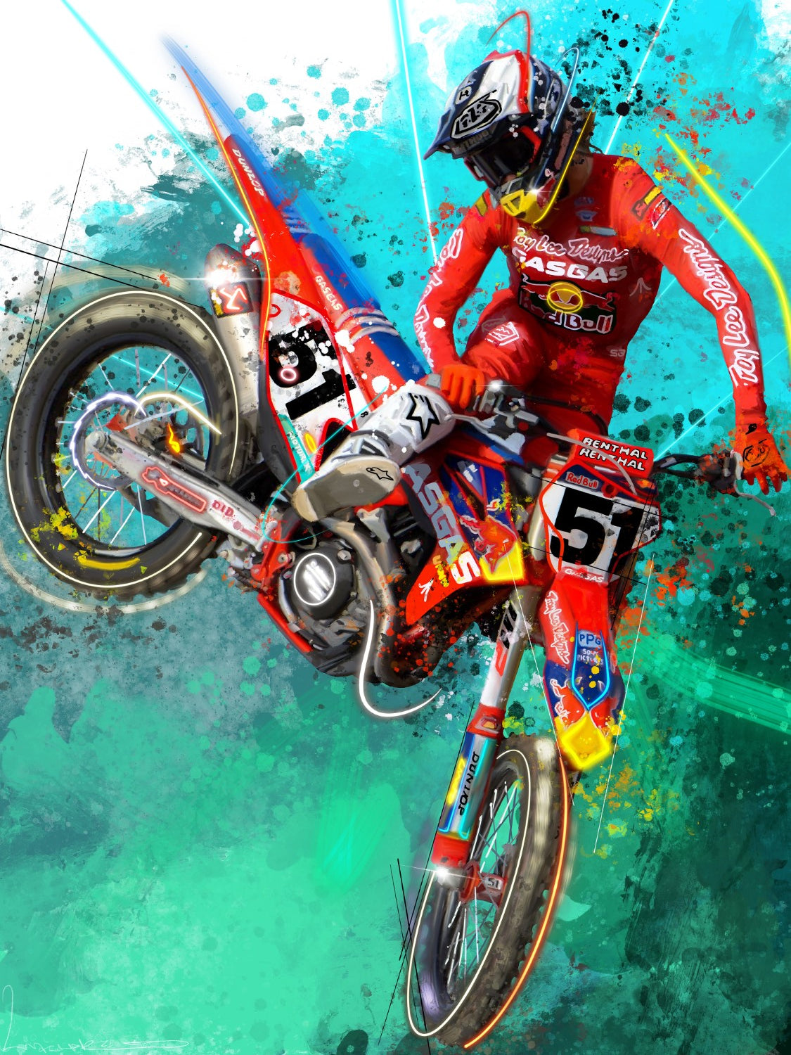 Barcia 51 Canvas Print