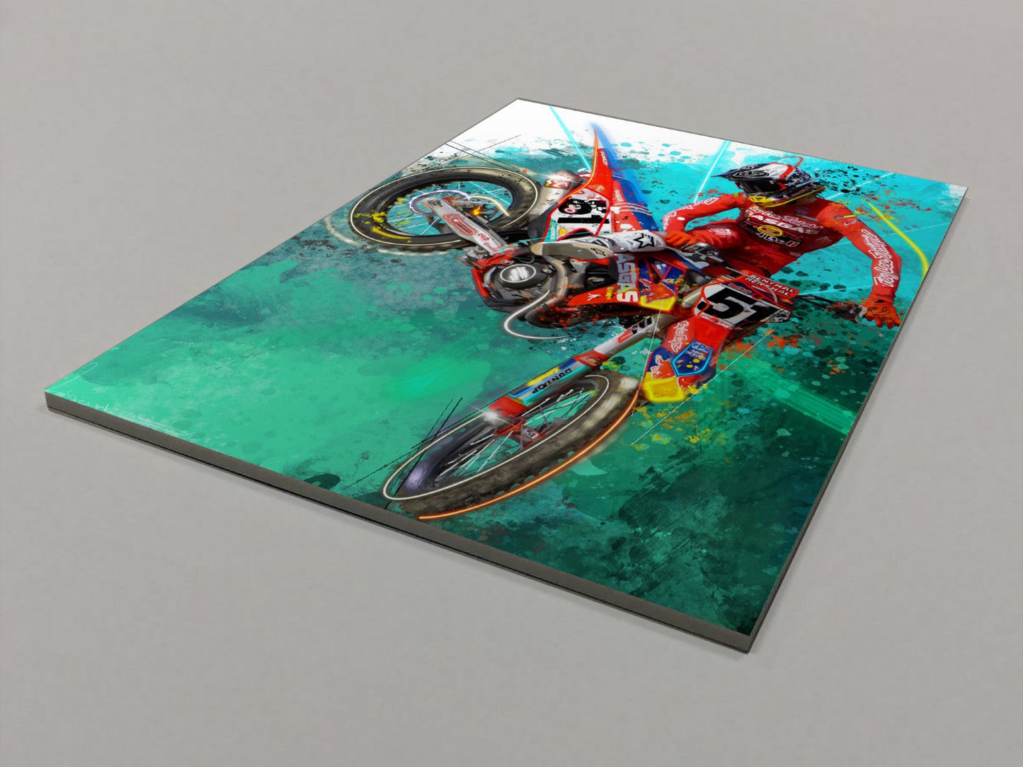 Barcia 51 Foamex Print