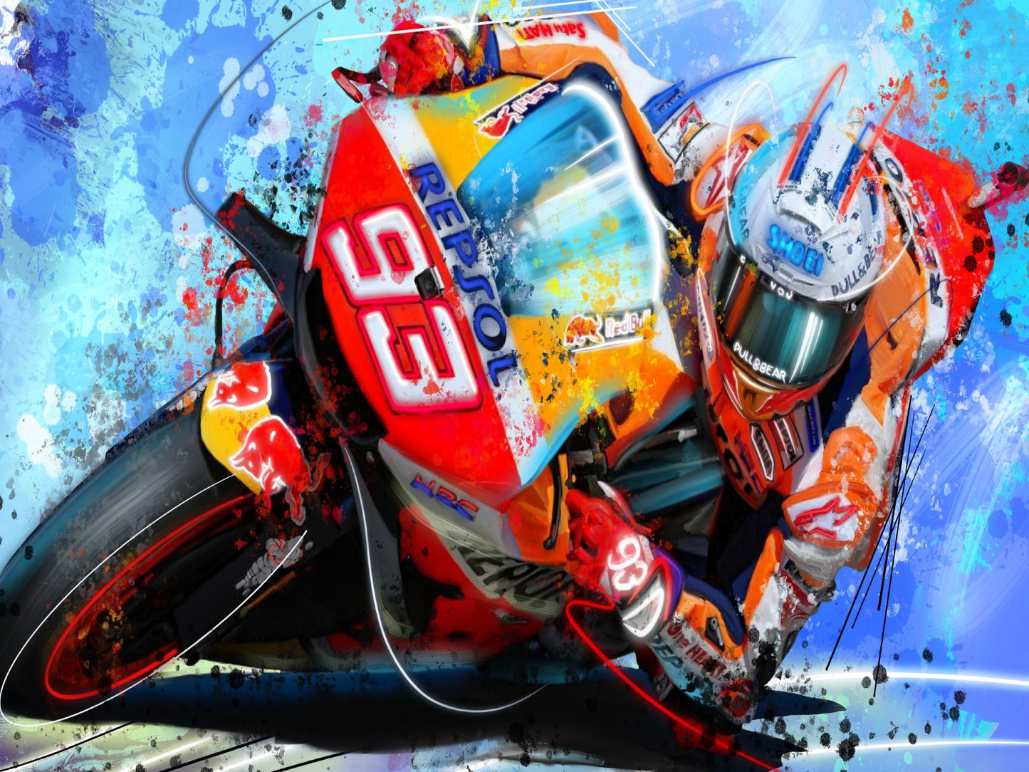 Marquez Canvas Print