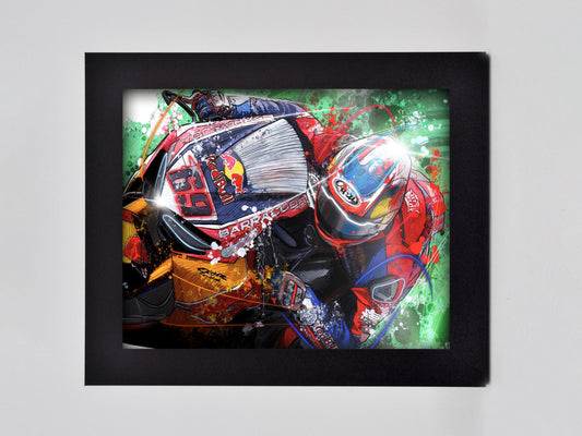 Nicky Hayden 69 Framed Print