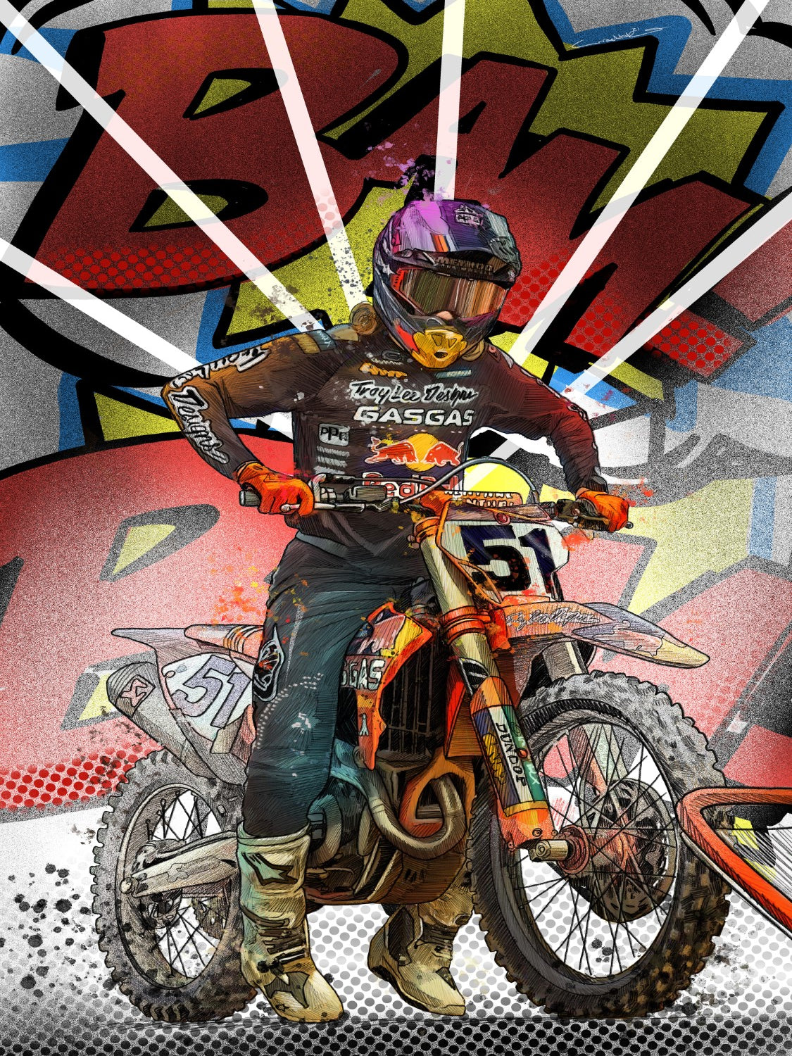 Barcia BAM Foamex Print