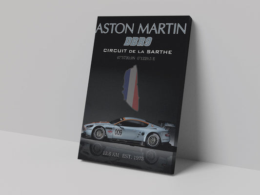 Aston Martin DBR9 Canvas Print
