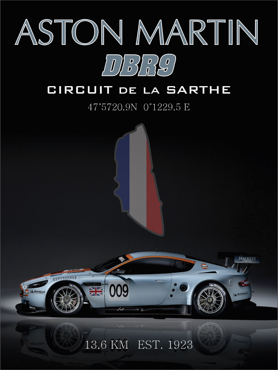 Aston Martin DBR9 Canvas Print