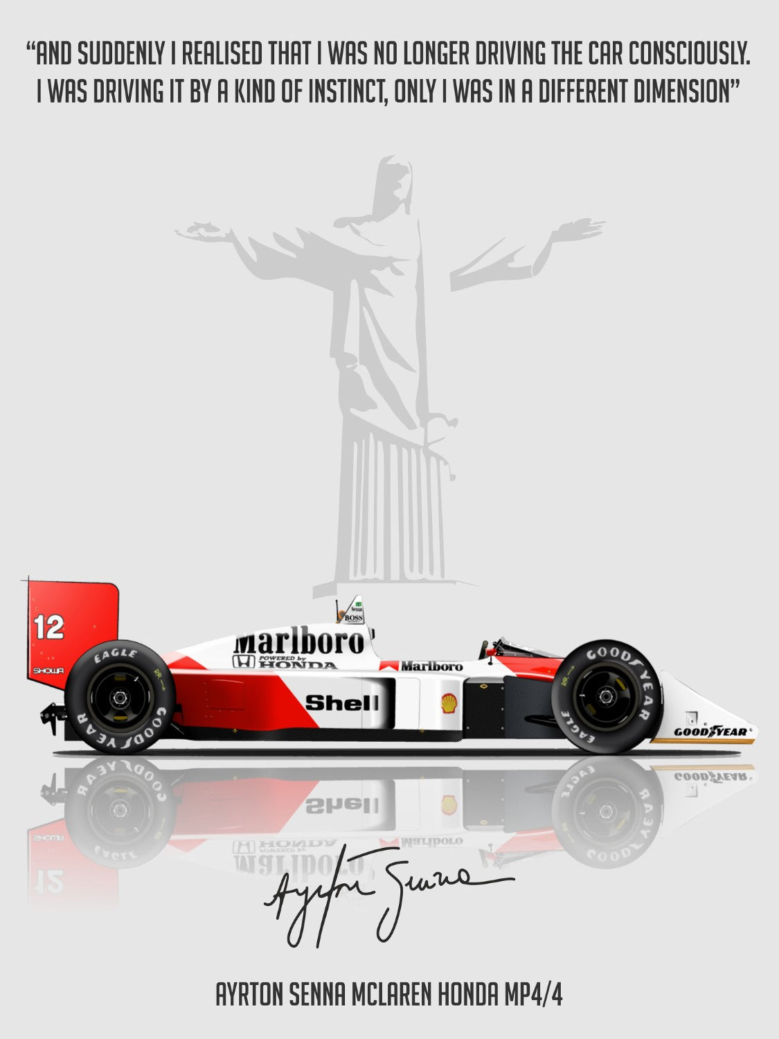 Senna Classic Canvas Print