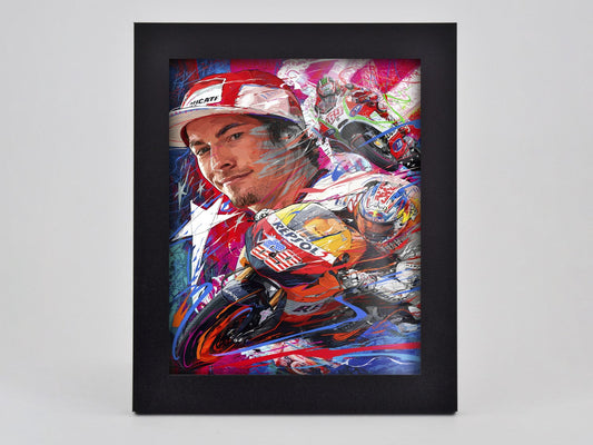 Nicky Hayden Framed Print