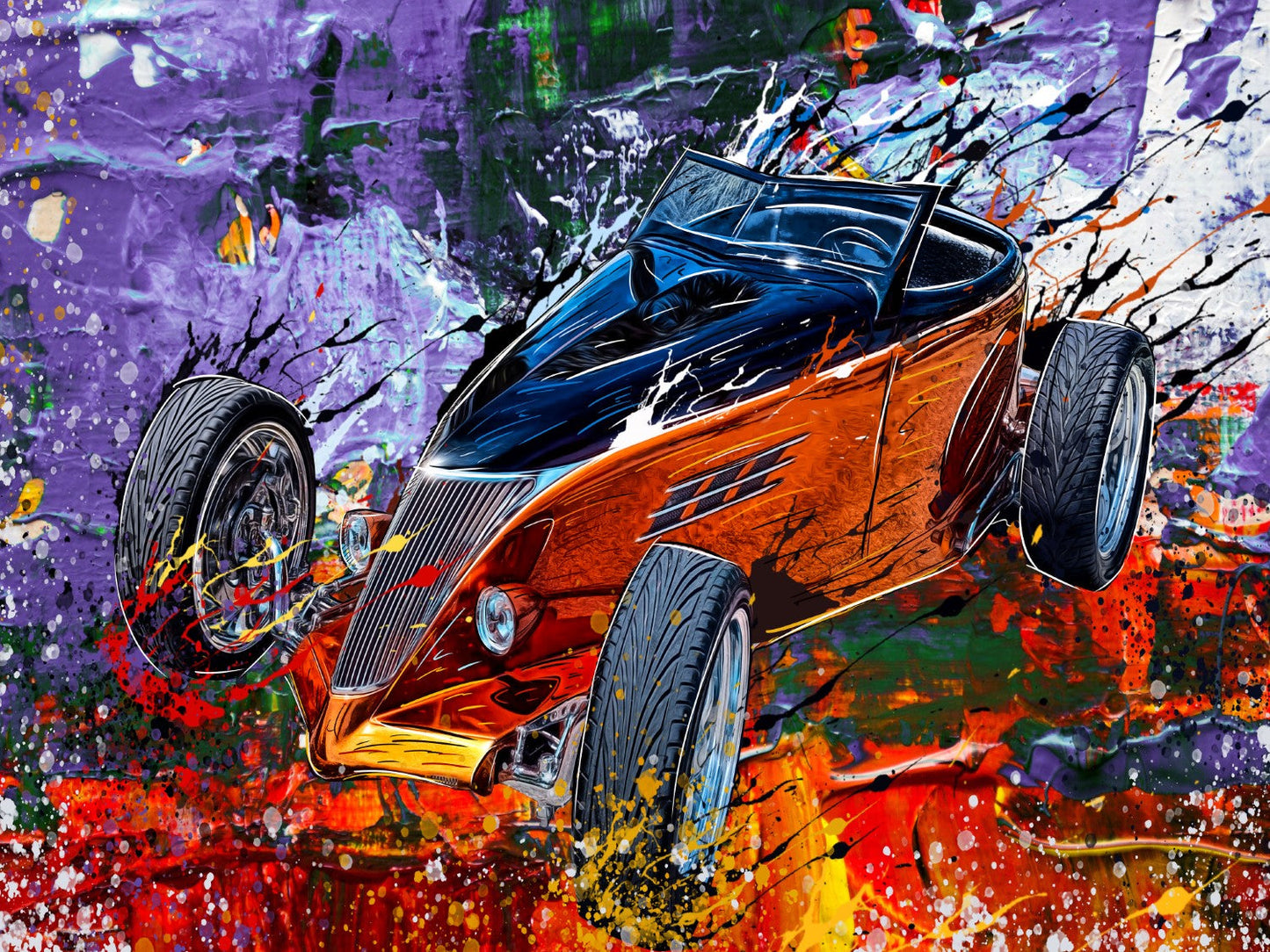 Kit Car Canvas Print
