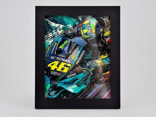 Rossi Petronas 46 Framed Print