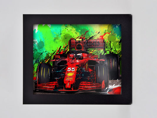 Carlos Sainz Framed Print