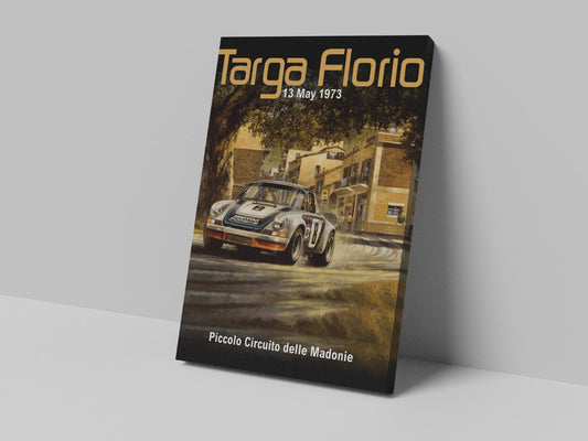 Targa Florio 1973 Canvas Print