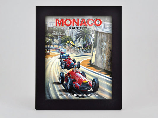 Monaco 1937 Vintage Poster Framed Print