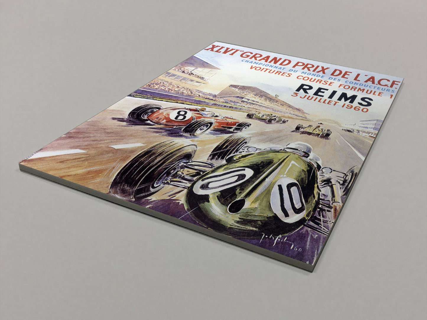 Reims GP Foamex Print
