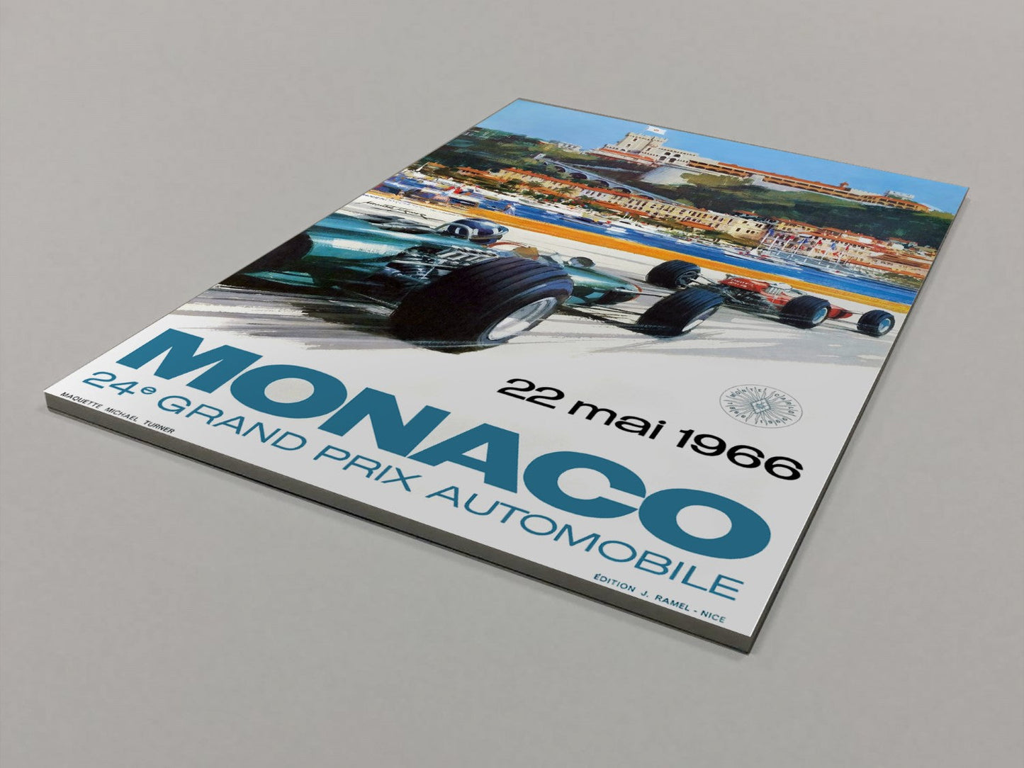 Monaco 1966 Foamex Print