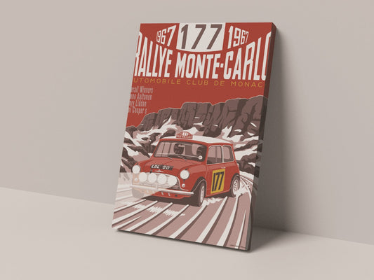 Mini Monte Carlo 1967 Canvas Print