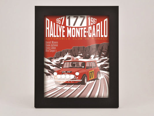 Mini Monte Carlo 1967 Framed Print