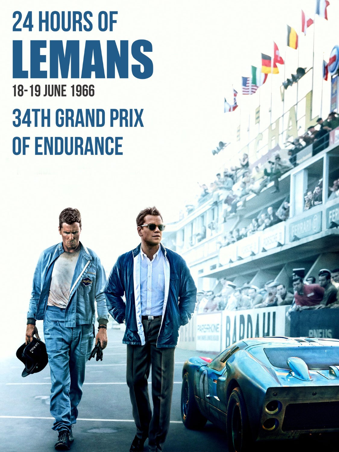 Le Mans 1966 Foamex Print