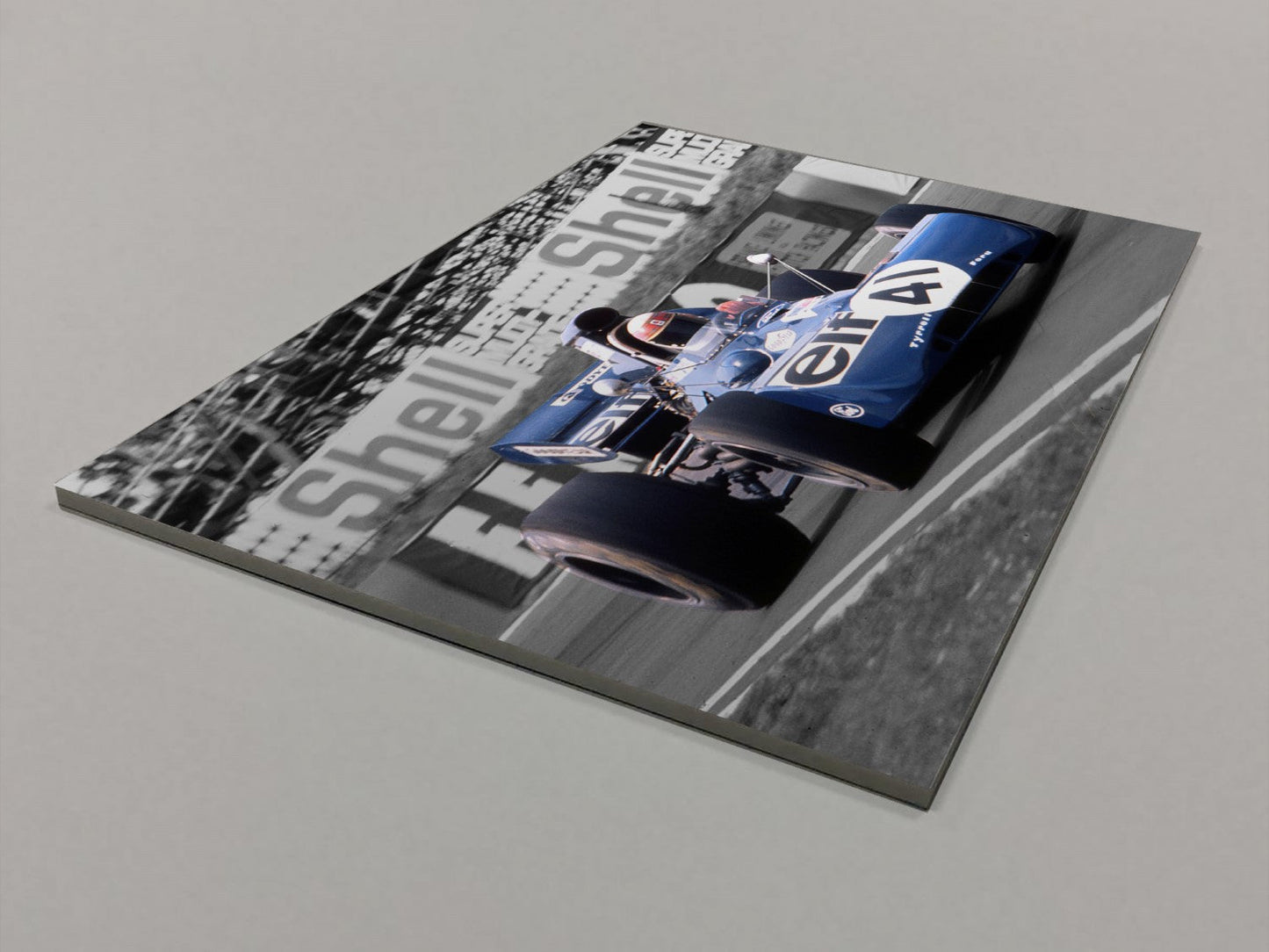 Jackie Stewart Foamex Print