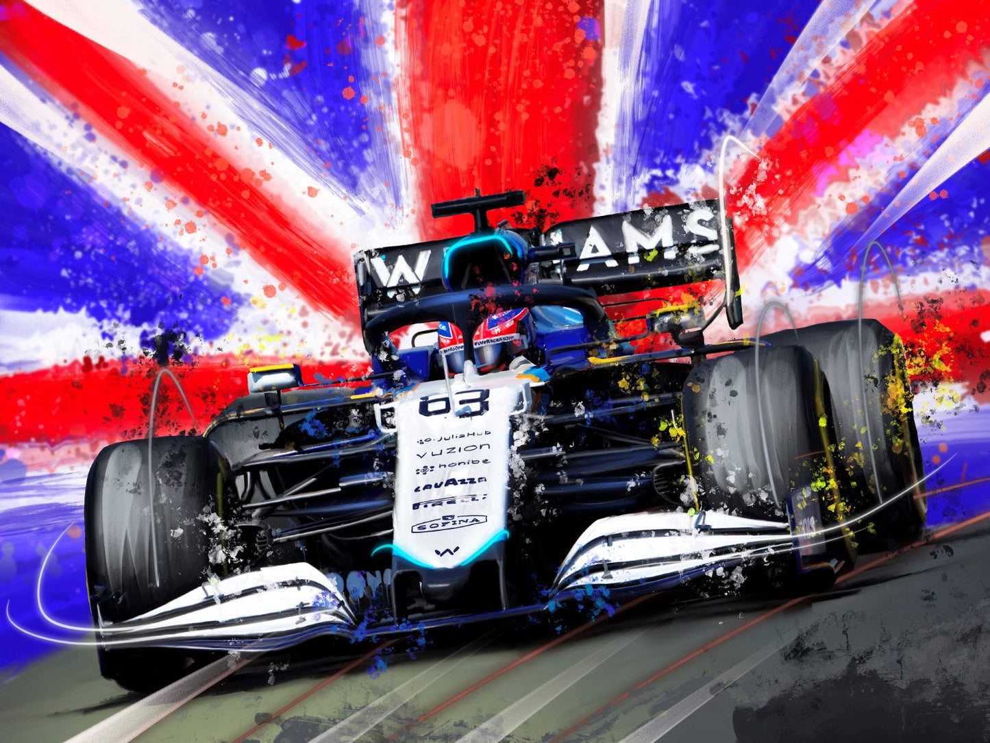 George Russel Williams Canvas Print