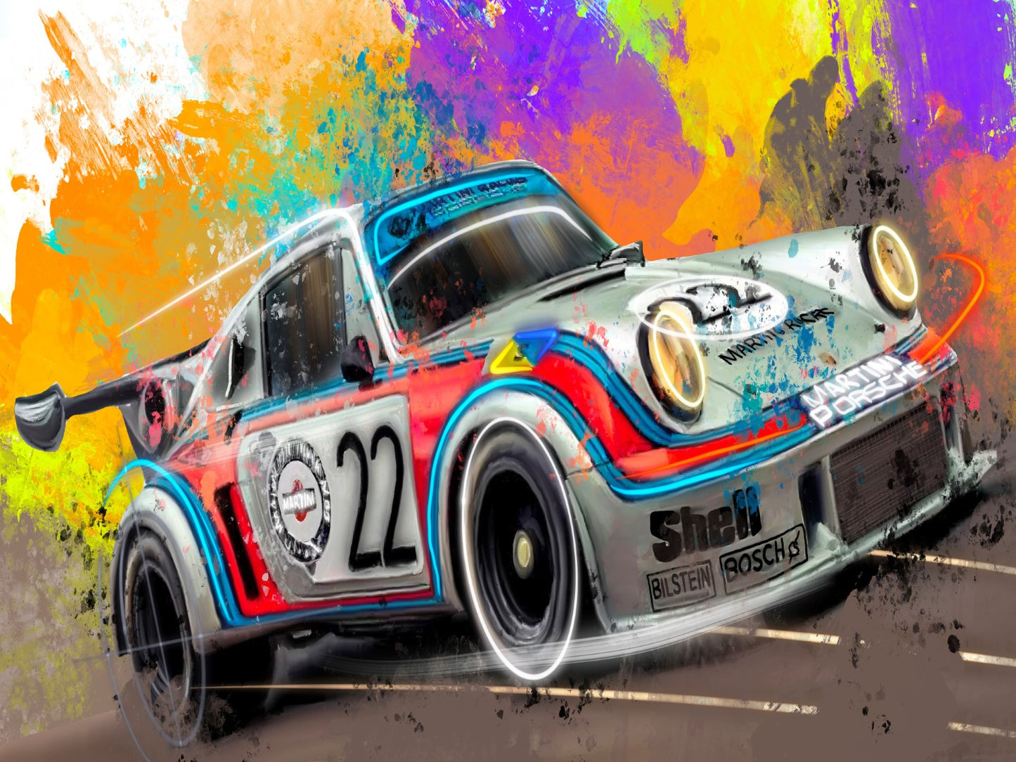 Porsche Framed Print