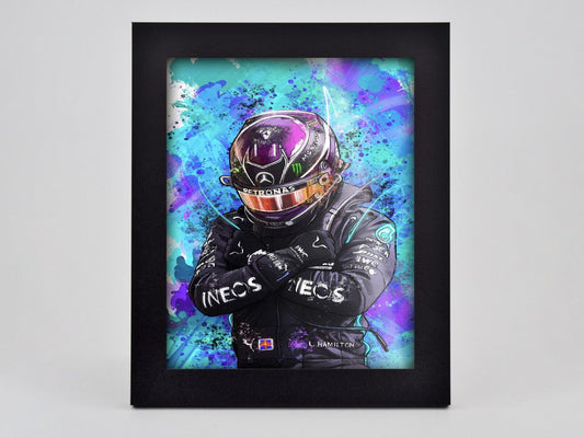 Lewis Folded Arms Framed Print