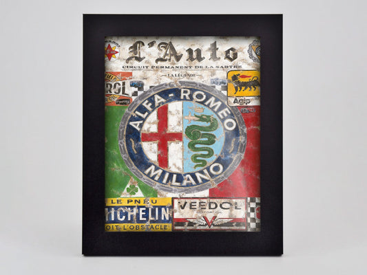 Alfa Poster Framed Print