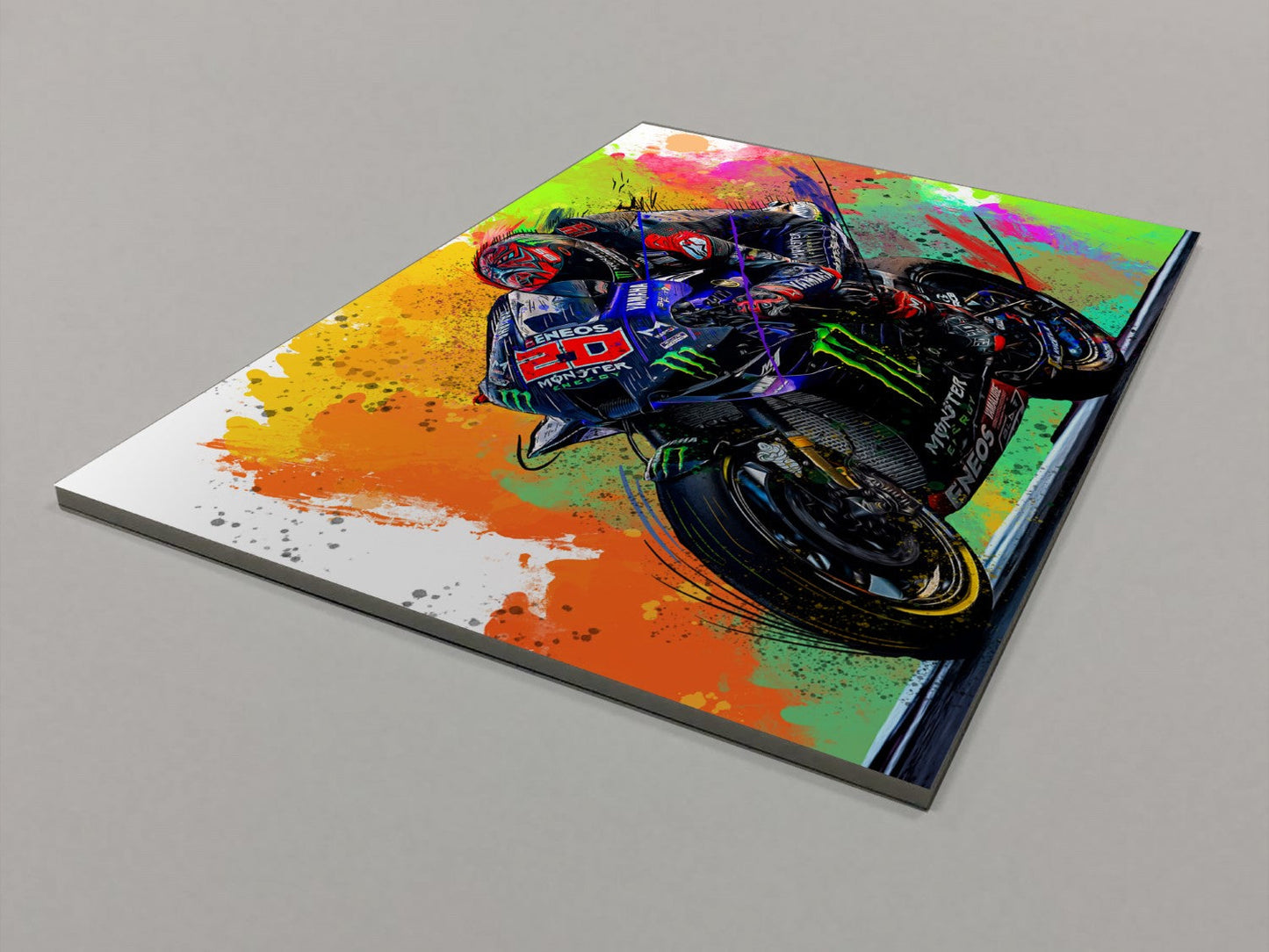Fabio 20 Foamex Print