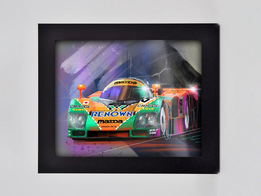 Mazda Supercar Framed Print