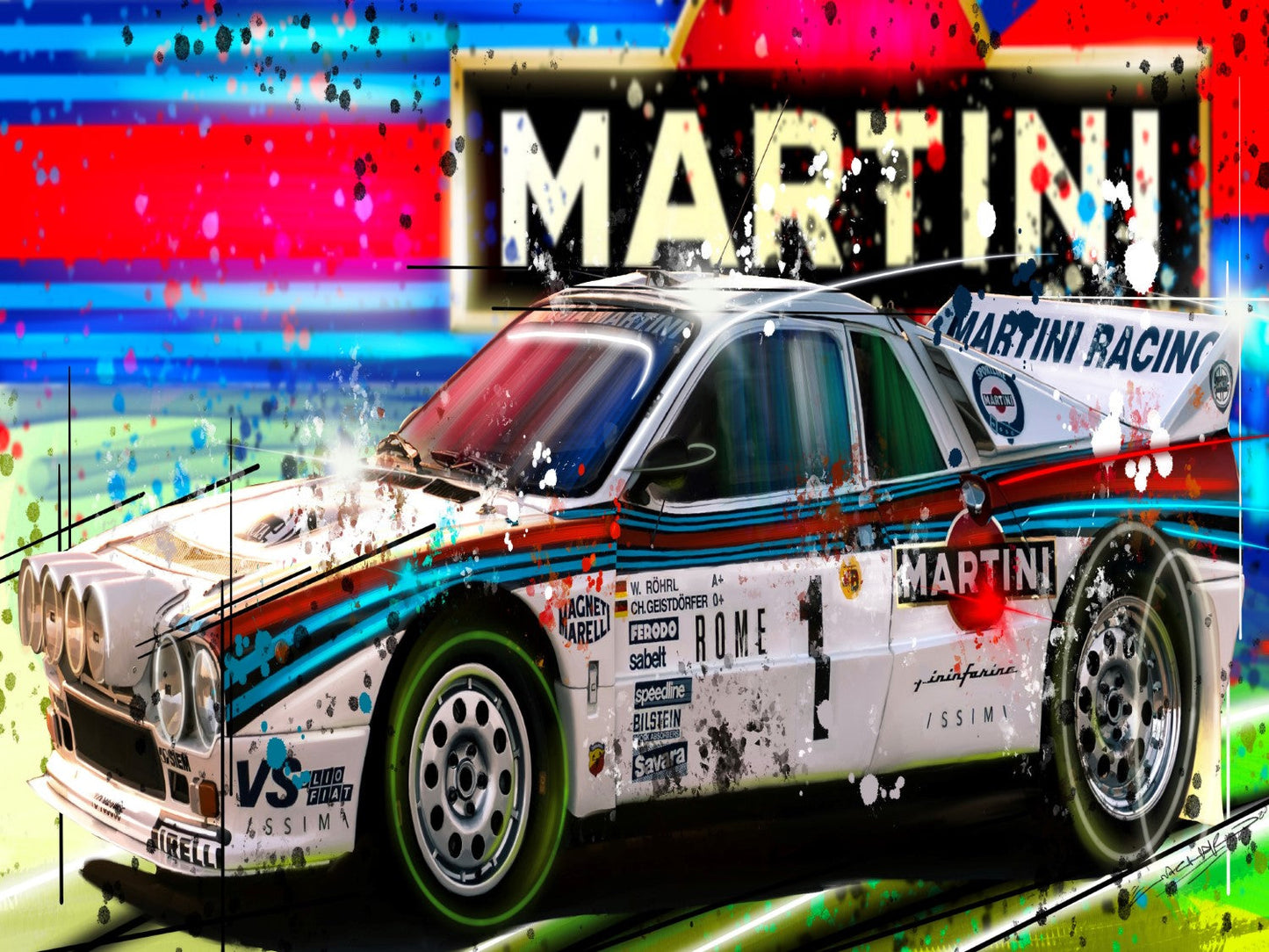Martini Classic Canvas Print