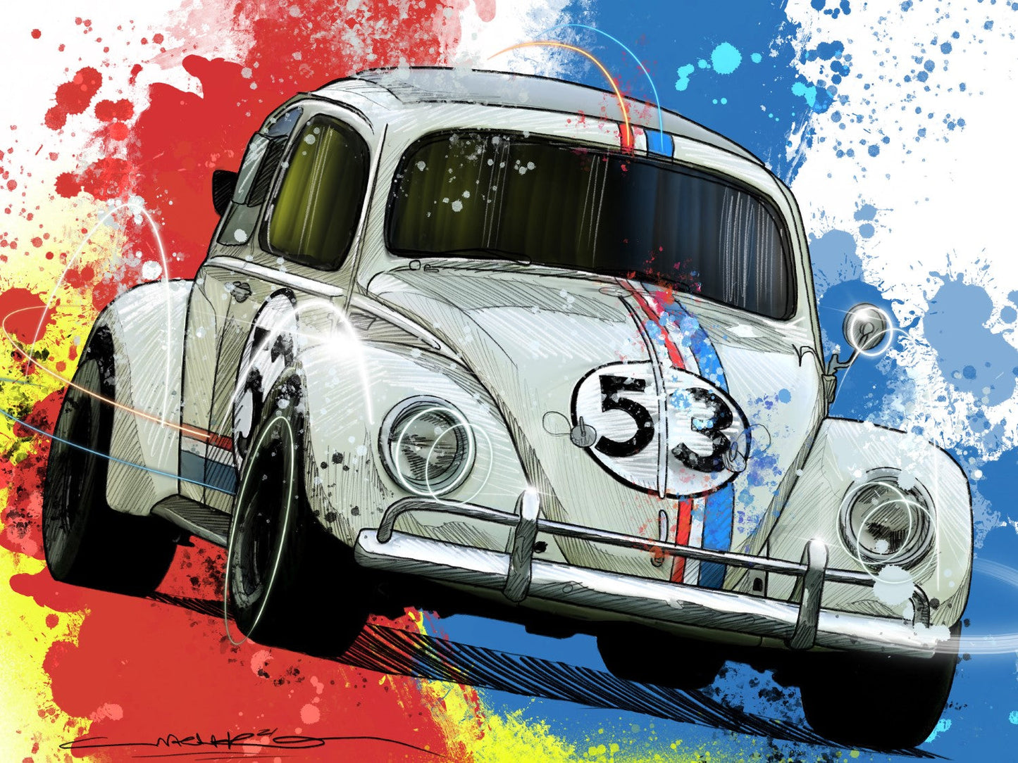 Herbie Canvas Print
