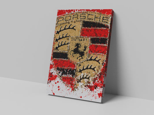 Stuttgart Porsche Canvas Print