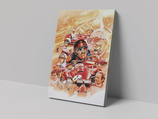 Ferrari Legends Canvas Print