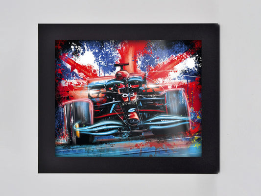 George Russell Framed Print