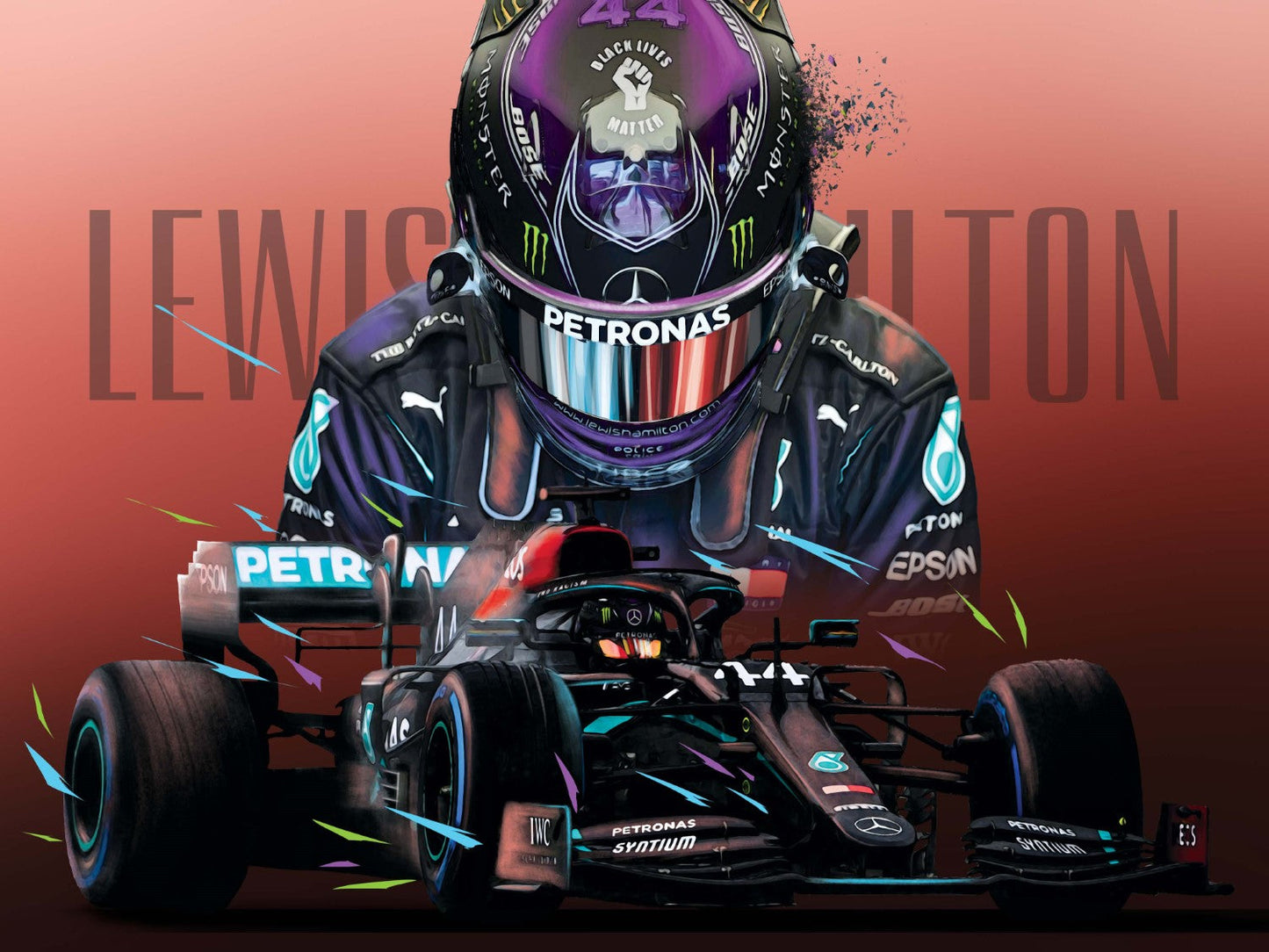 Hamilton 2022. Framed Print