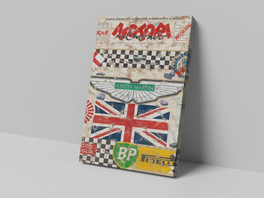 Aston Martin Poster Canvas Print