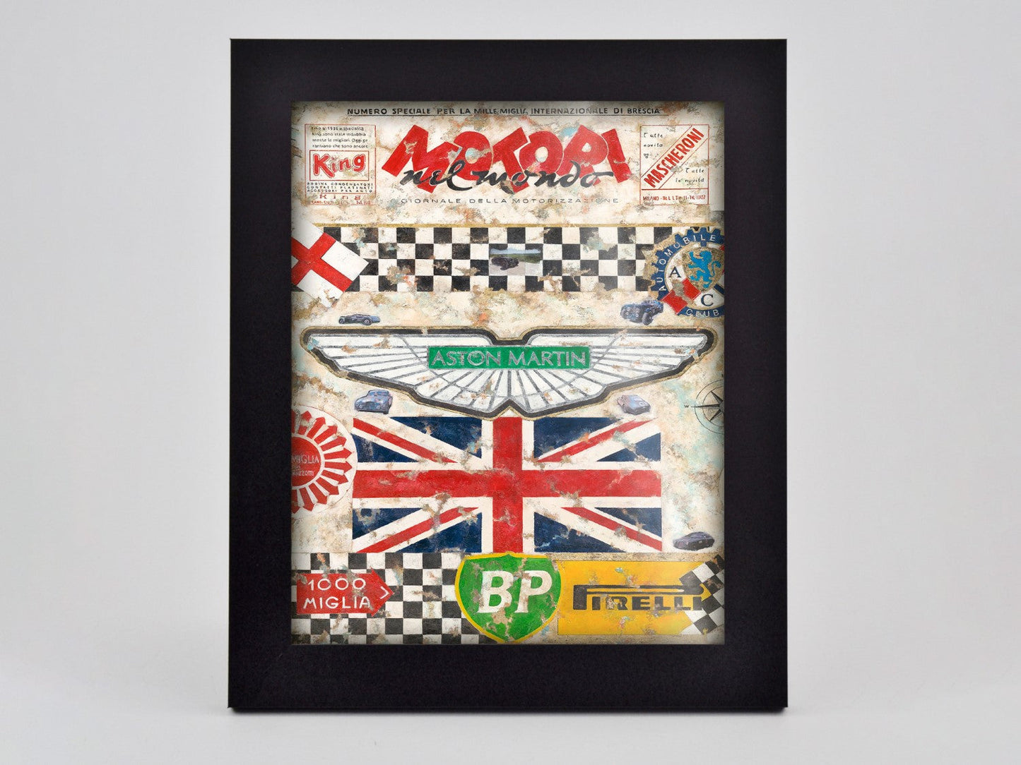 Aston Martin Poster Framed Print