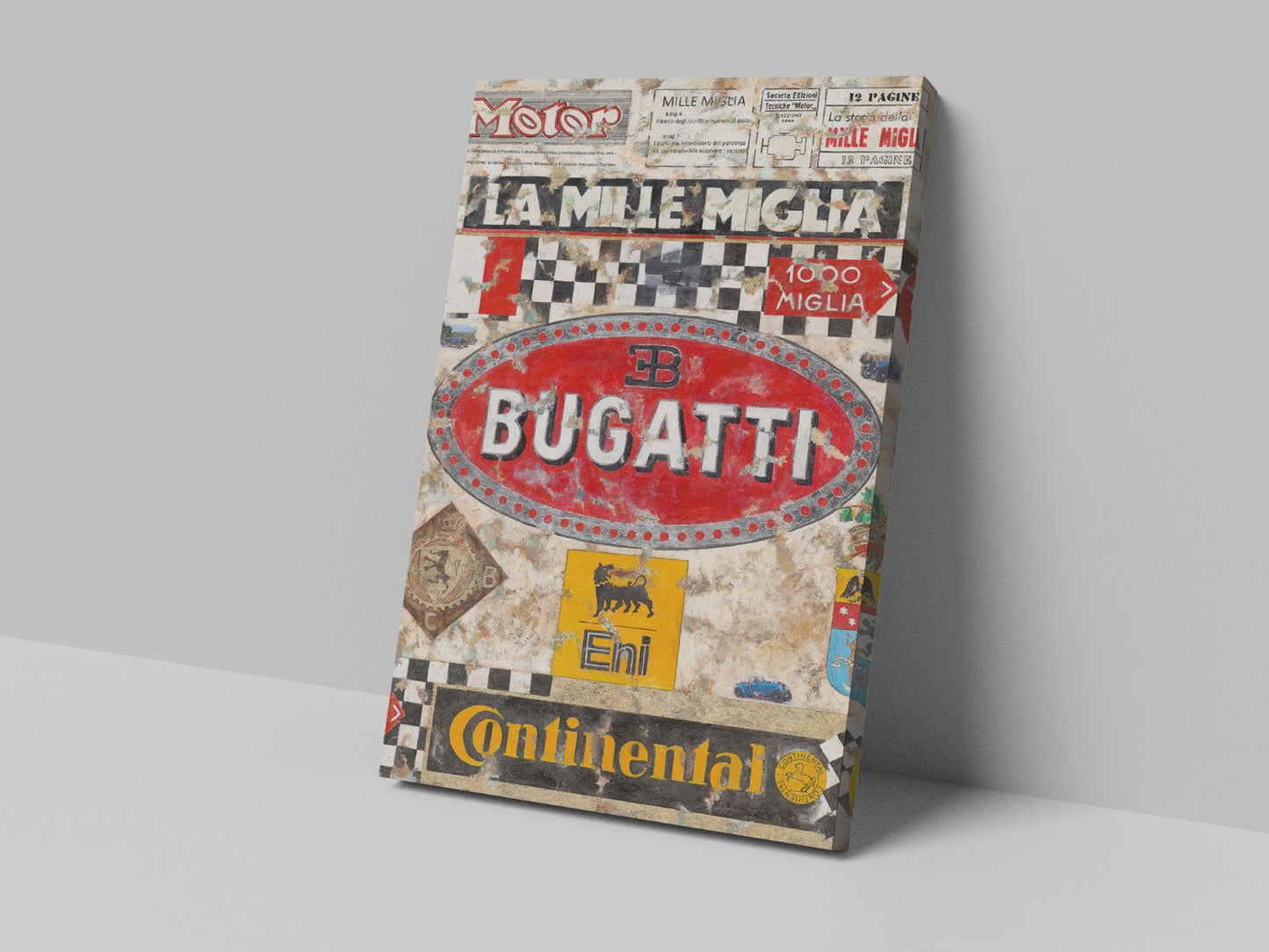 Bugatti Poster Canvas Print