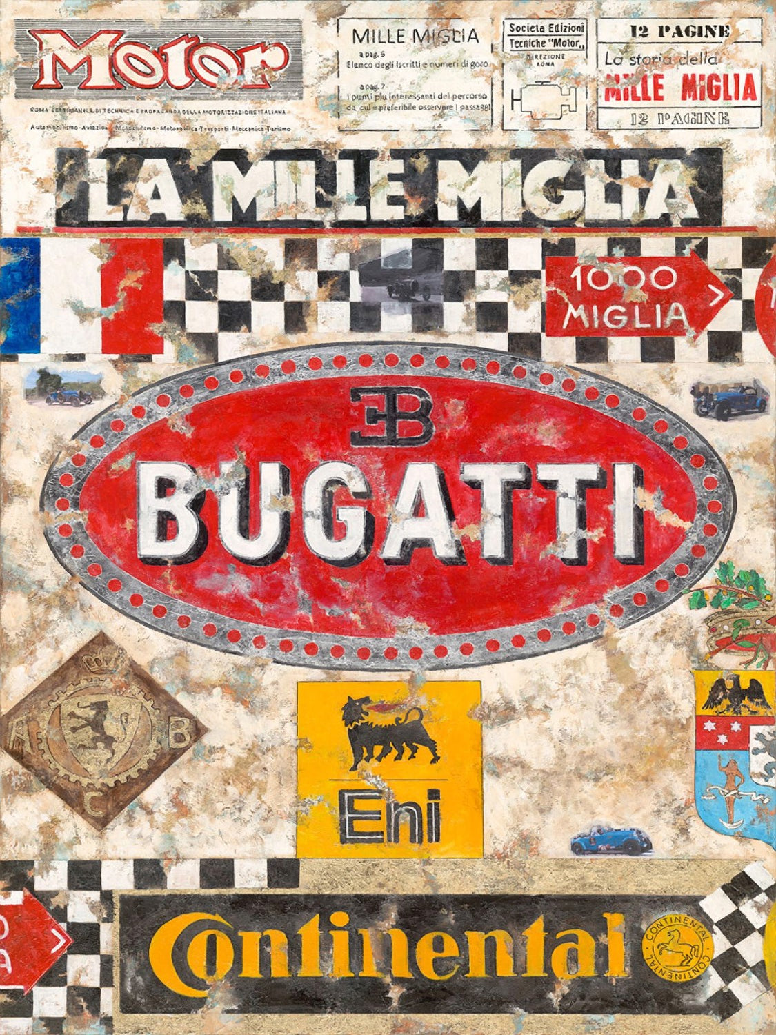 Bugatti Poster Canvas Print