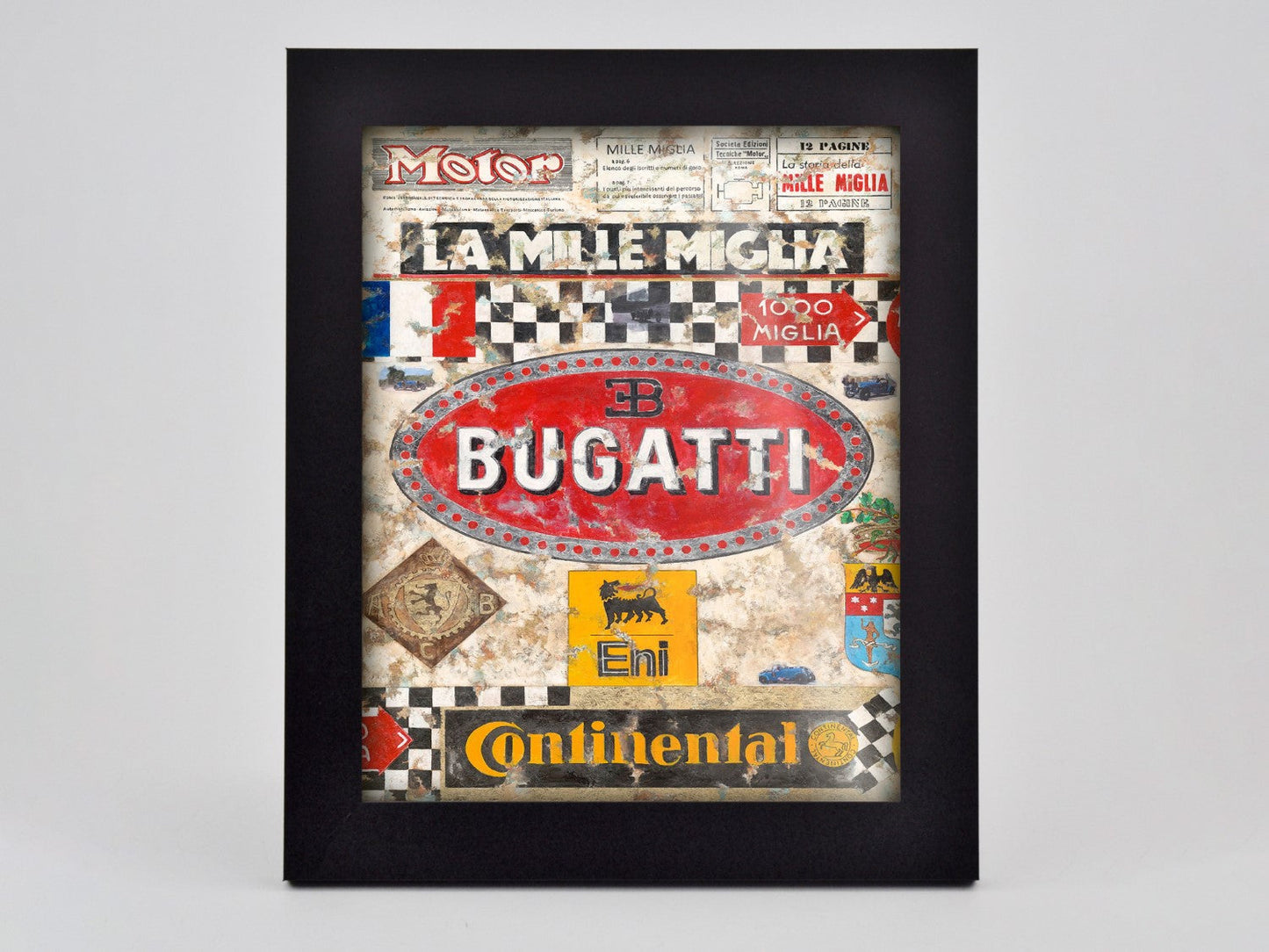 Bugatti Poster Framed Print