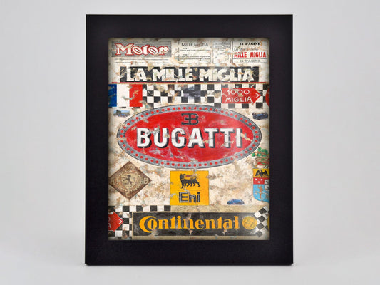 Bugatti Poster Framed Print