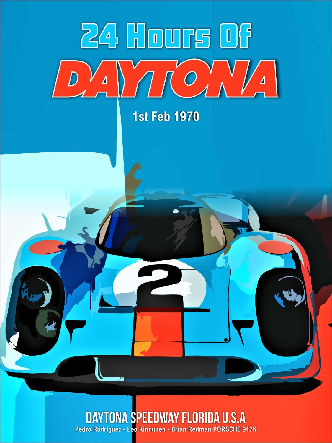 Daytona Framed Print